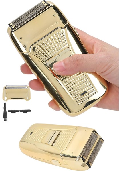 Sakal Kesme Tıraş Makinesi Paslanmaz Çelik Gold Şarjlı - ?85?08E9-0G7485 fiyatları