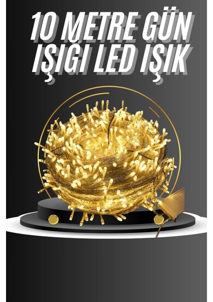 Dış Mekan LED Aydınlatma 10 Metre Gün Işığı LED Işık Pilli - ?63?48E3-7G0063