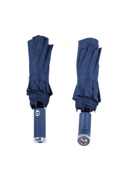 Lacivert El Fenerli Şemsiye