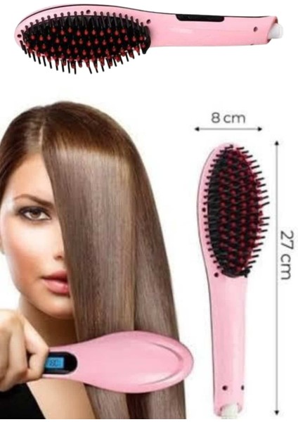 Saç Fırça Akıllı LCD Ekran Pratik Saç Düzleştirici Tarak Pratik Taşınabili - ?78?09E7-7G5 indirimleri
