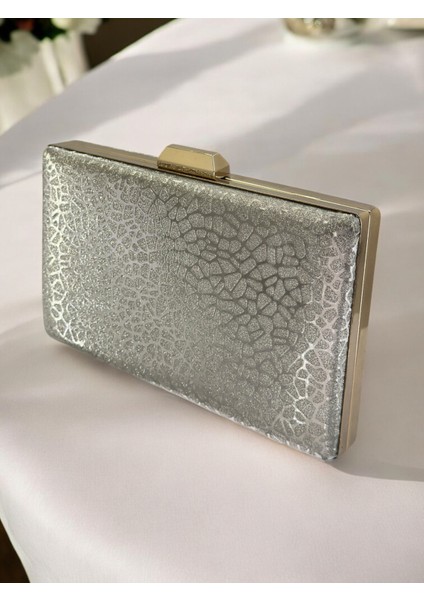 Altın Ithal Simli Desenli Kadın Abiye Çanta fiyatları