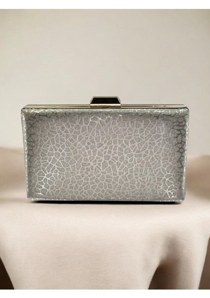 Altın Ithal Simli Desenli Kadın Abiye Çanta modelleri