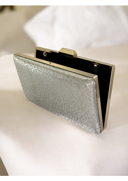 Altın Ithal Simli Desenli Kadın Abiye Çanta fırsatları