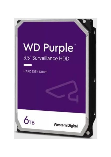 6tb Wd Purple Sata 6gb/s 256MB Dv 7X24 WD64PURZ fiyatları