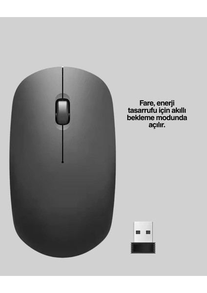 Sessiz Wireless Mouse – 5000 Dpı Hassasiyetli ve Hafif Tasarım - ?01?05E5-3G4301 fiyatları