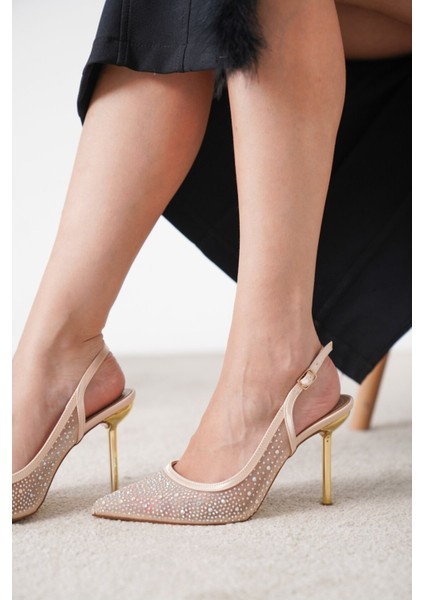 Twiny Taşlı Abiye Topuklu Ayakkabı indirimleri
