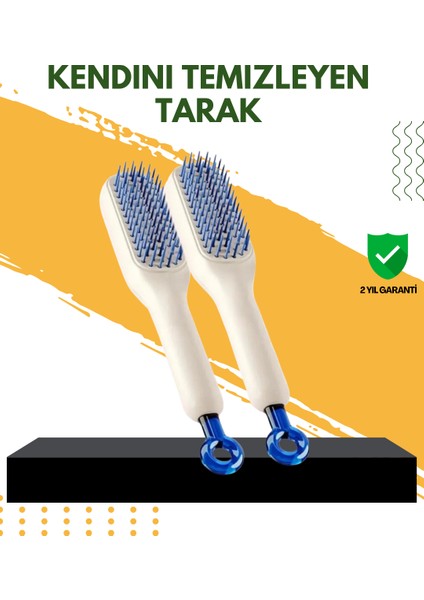 Otomatik Temizlemeli Saç Fırçası – Ergonomik Tasarım Masaj Etkili Elektriklen - ?30?35E2-7G3