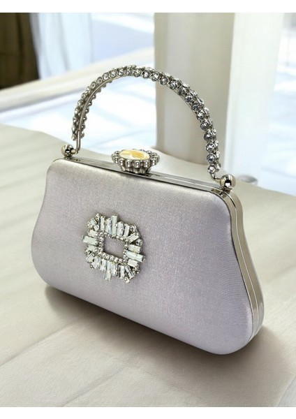 Renk Simli Saten Kristal Taşlı Saplı Kadın Abiye Çanta Düğün Nişan Mezuniyet fiyatları