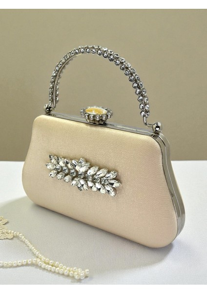 Renk Simli Saten Kristal Taşlı Saplı Kadın Abiye Çanta Düğün Nişan Mezuniyet fiyatları