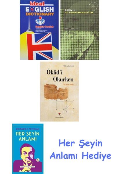 Ideal English Dictionary + Darwin ve Fundamentalizm + Öklid'i Okurken + Her Şeyin Anlamı