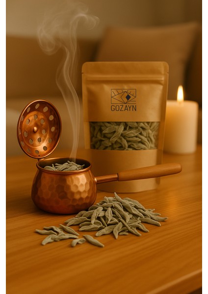 Doğal Adaçayı Kurutulmuş Yaprak Bitki Tütsü – 25 gr Arındırıcı ve Rahatlatıcı Koku modelleri