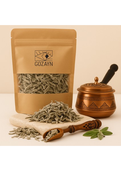 Doğal Adaçayı Kurutulmuş Yaprak Bitki Tütsü – 25 gr Arındırıcı ve Rahatlatıcı Koku indirimleri