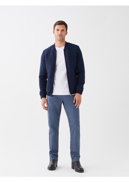 Yeni Sezon Standart Kalıp Kolej Yaka Erkek Triko Mont modelleri