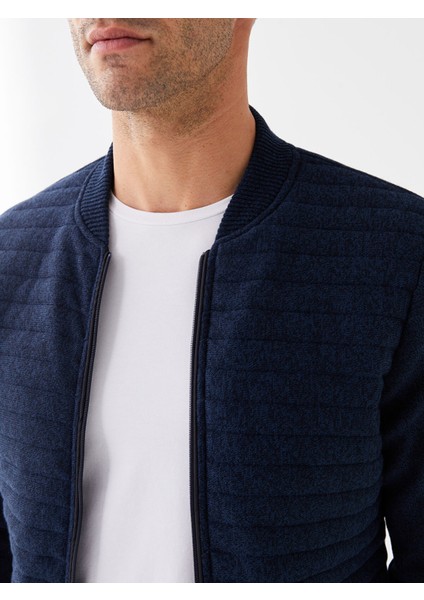 Yeni Sezon Standart Kalıp Kolej Yaka Erkek Triko Mont fırsatları