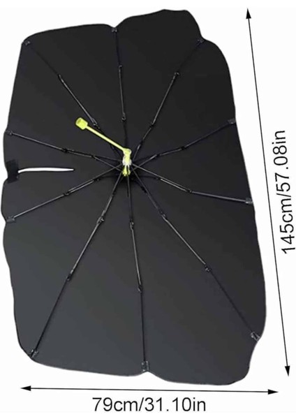 Taşınabilir Oto Cam Güneşliği Katlanabilir Tüm Araçlara Uyumlu Güneş Gölge - ?40?70E1-6G9 indirimleri