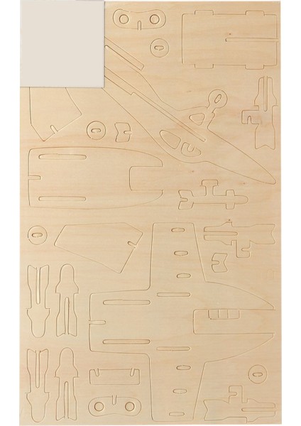 3D Ahşap Uçak Şeklinde Yapboz Puzzle Zihin Geliştirici Ahşağ Öğretici Oyuncak Yapboz fiyatları