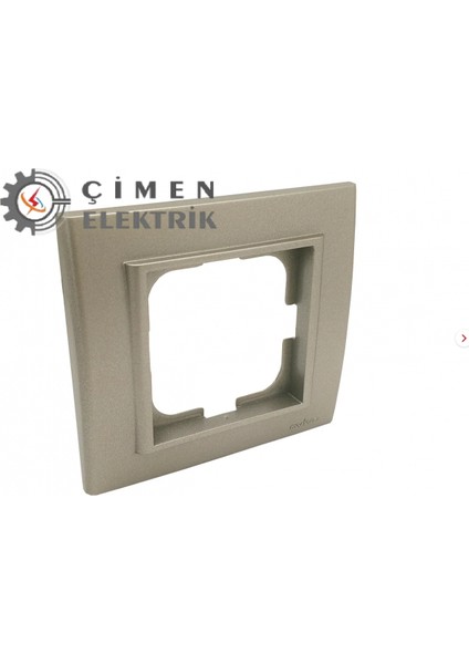 Antrasit Tekli Çerçeve - Priz ve Anahtar Için Uyumlu Çerçeve fiyatları