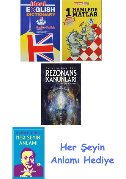 Ideal English Dictionary + 1 Hamlede Matlar + Rezonans Kanunları + Her Şeyin Anlamı