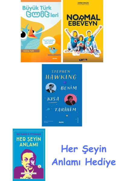 Büyük Türk Twitleri + Normal Ebeveyn + Benim Kısa Tarihim + Her Şeyin Anlamı