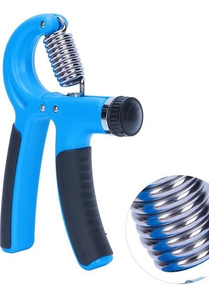 Sayaçlı El Yayı 5-60 kg Ayarlanabilir Bilek Kas Güçlendirme Aleti Kaydırmaz Egzersiz modelleri