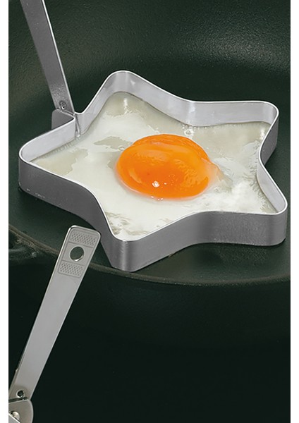 2 Adet Yumurta Pişirme Kalıbı Yıldız Şekilli Yumurta Kalıbı Pratik Paslanmaz Mutfak Kalıbı Yıldız fırsatları