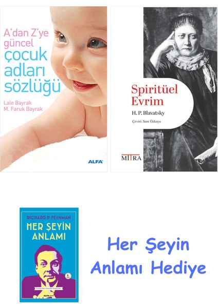 Çocuk Adları Sözlüğü (Cep Boy) + Spiritüel Evrim + Her Şeyin Anlamı