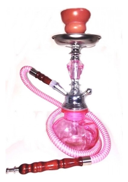 Küçük Boy Nargile Takımı - Pembe