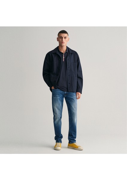 Erkek Lacivert Regular Fit Çizgili Polo fiyatları