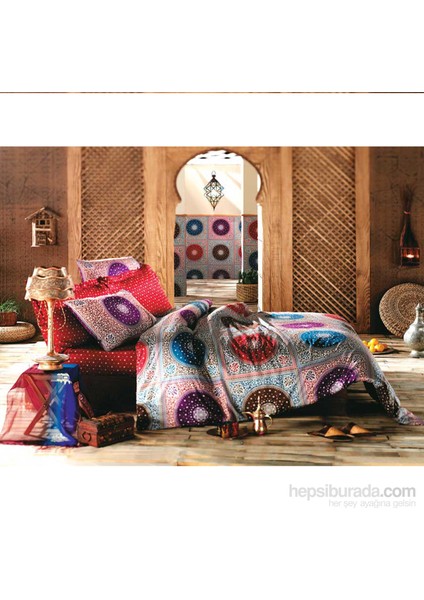 Arabesque V1 Çift Kişilik Pamuk Saten Nevresim Takımı