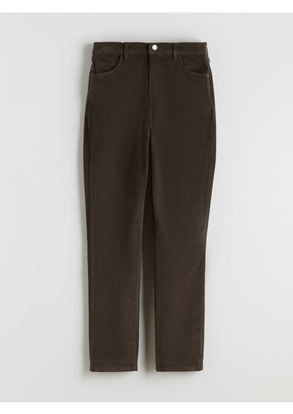 Yeni Sezon Dar Fit Kadife Kadın Pantolon indirimleri