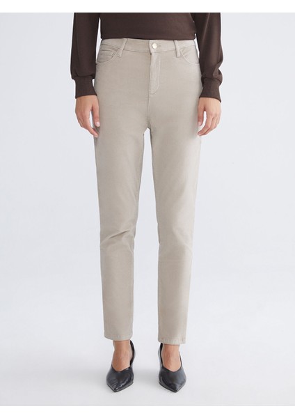 Yeni Sezon Dar Fit Kadife Kadın Pantolon fiyatları