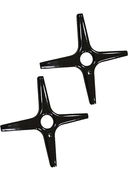 Uyumlu Ocak Cezvelik Aparatı Yıldız Ocak Küçültücü 2 Adet Emayeli Siyah