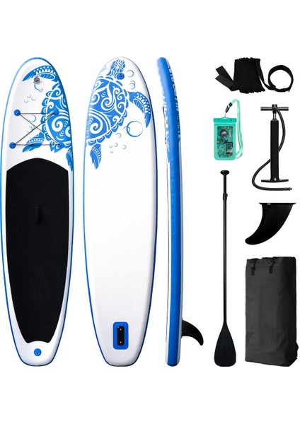 Turtle Şişme Sup Board/stand Up Paddle Board 335X85X15 cm Mavi fiyatları
