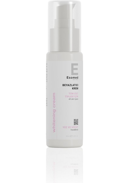 Vücut Beyazlatıcı Diz,Dirsek, Koltuk Altı, Özel Bölge Bikini Genital Bölgesi Kararma Karşıtı Krem 50ml