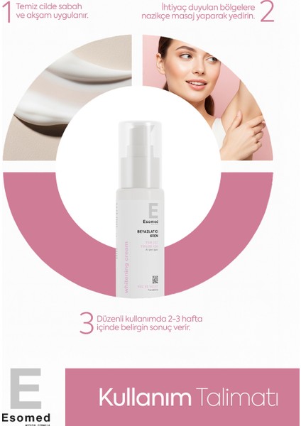 Vücut Beyazlatıcı Diz,Dirsek, Koltuk Altı, Özel Bölge Bikini Genital Bölgesi Kararma Karşıtı Krem 50ml fiyatları