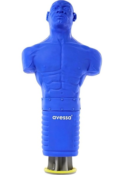 MB-53023 180 cm Silikon Adam Şekilli Boks Standı Mavi indirimleri