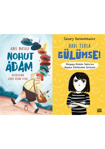 Nohut Adam (Anıl Basılı) ve Hadi Tekla Gülümse! (Cezary Harasimowicz)