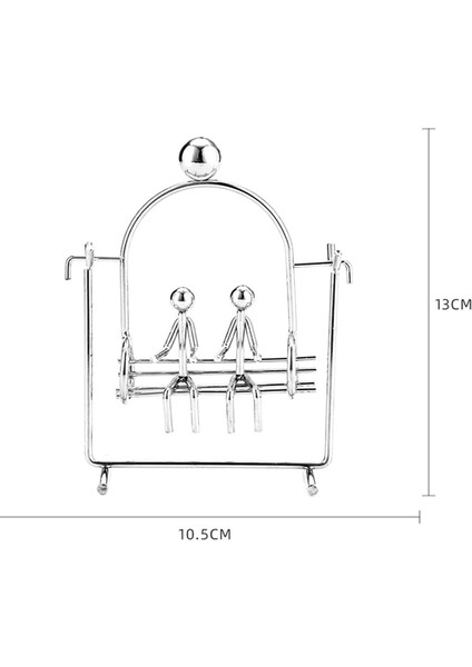 Manyetik Sallanan Çiftler Masa Üstü Salıncak Sürekli Sallanan Manyetik Masa Üstü Dekor Obje fırsatları
