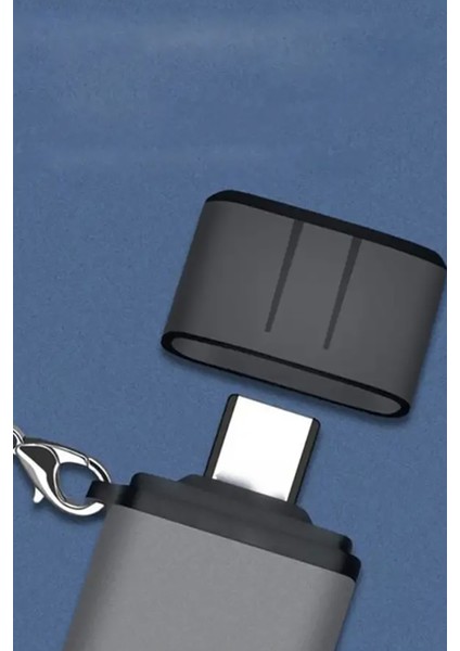 USB 3.0 Type-C Tf Sd Kart Okuyucusu USB Type-C Sd/tf Hafıza Kart Okuyucu ADS-103 modelleri