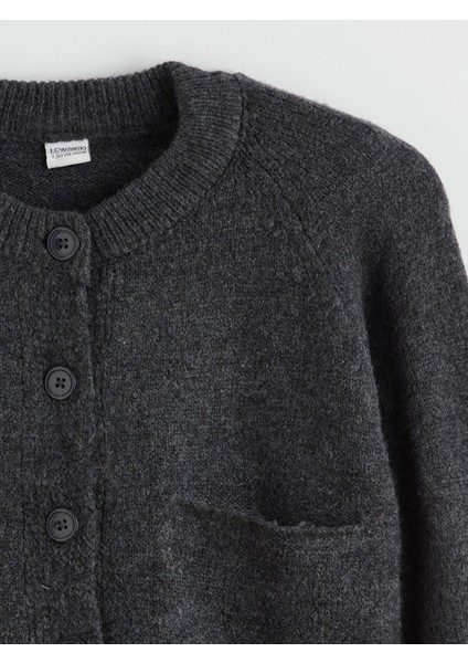 Yeni Sezon Bisiklet Yaka Kız Çocuk Triko Hırka fiyatları