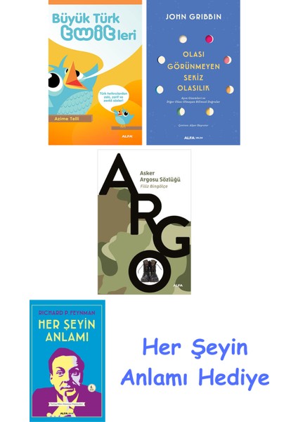 Büyük Türk Twitleri + Olası Görünmeyen Sekiz Olasılık + Asker Argosu Sözlüğü + Her Şeyin Anlamı