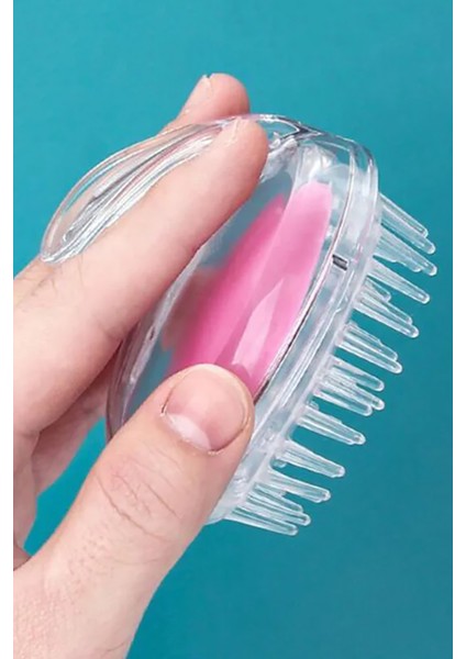 Silikon Kafa Masajı Saç Yıkama Fırçası Fırçası | Saç Derisine Masaj Yapan Şampuan Tarağı modelleri