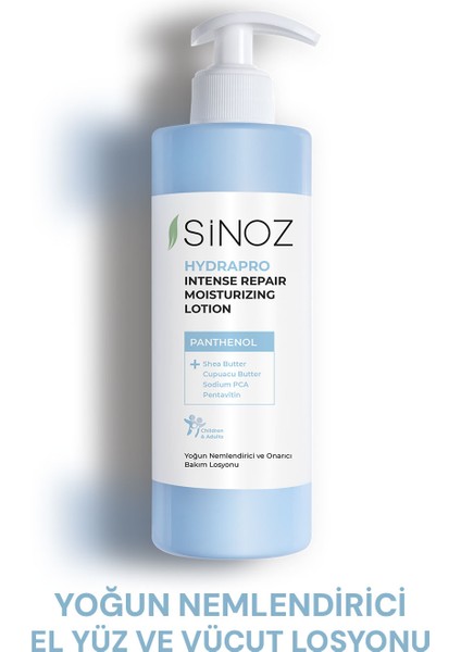 Hydrapro Yoğun Nemlendirici El Yüz ve Vücut Losyonu 400 ml