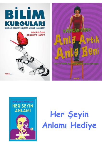 Bilim Kurguları + Anla Artık Anla Beni + Her Şeyin Anlamı