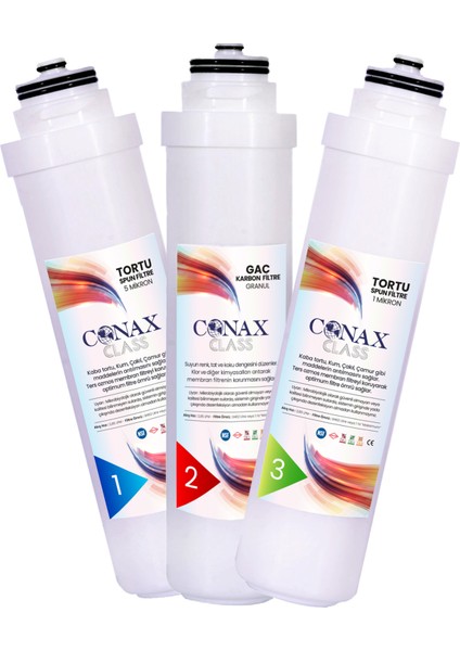 Class Tak Çevir 5 li Filtre Seti Benc Membran fiyatları