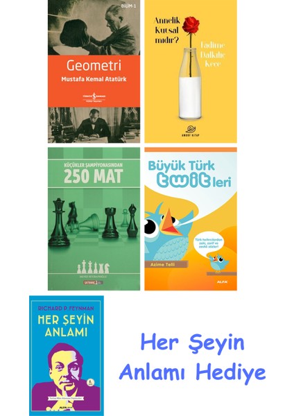 Geometri + Annelik Kutsal Mıdır? + Küçükler Şampiyonasından 250 Mat + Büyük Türk Twitleri + Her Şeyin Anlamı