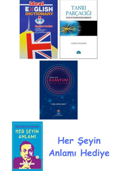 Ideal English Dictionary + Tanrı Parçacığı + Herkes Için Kuantum Bilgisayım + Her Şeyin Anlamı