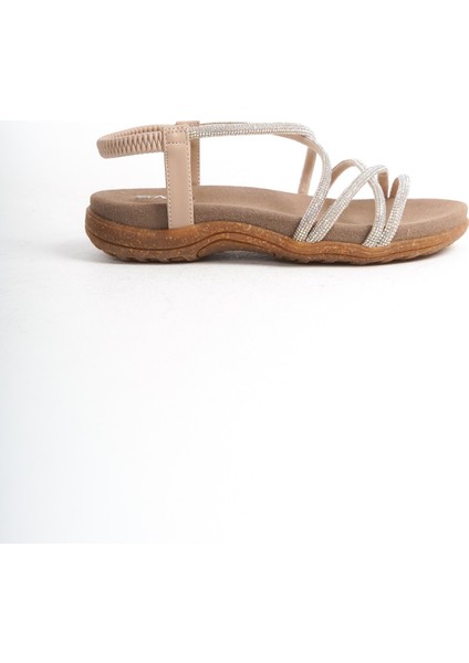 Kadın Kristal Taş Ipli Sandalet Siyah fırsatları