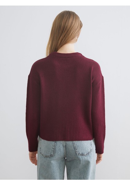 Yeni Sezon Bisiklet Yaka Kadın Triko Kazak fırsatları