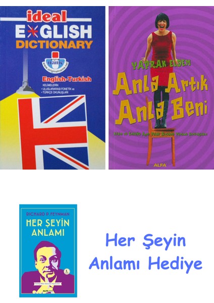 Ideal English Dictionary + Anla Artık Anla Beni + Her Şeyin Anlamı